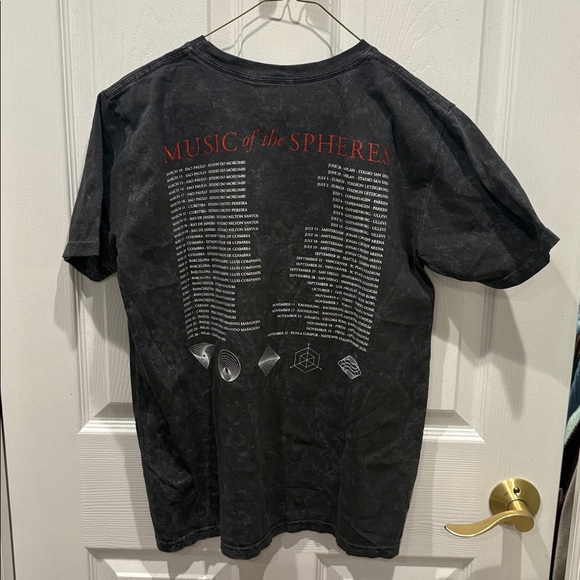 Coldplay Alien Radio Music of the Spheres tour tshirt - Picture 3 of 4